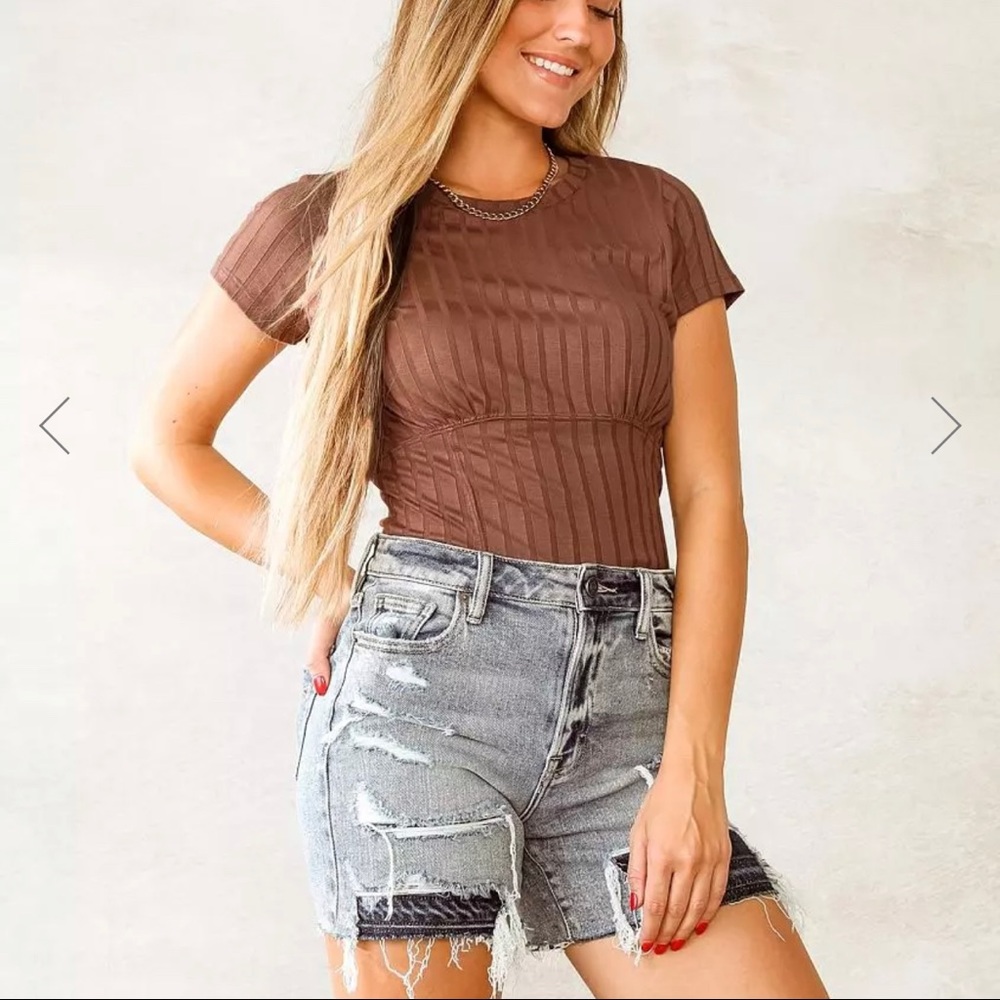 Corset-Inspired Top
